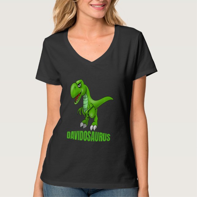Camiseta David Davidosaurus Legal Dinossauro Tee (Frente)