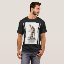 Camiseta David de Bernini numa gravação de Nicolas Dorigny