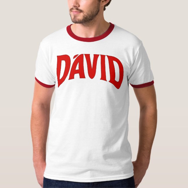 Camiseta David Flash (Frente)