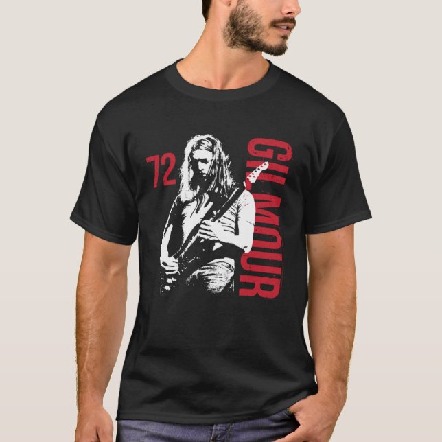 Camiseta David Gilmour  Gilmour 72 (Frente)