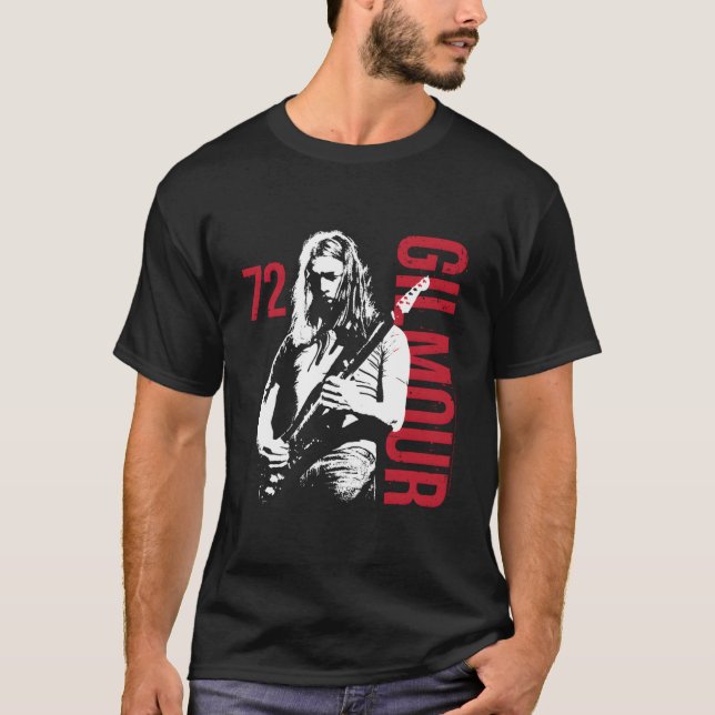 Camiseta David Gilmour - Gilmour 72 (Frente)