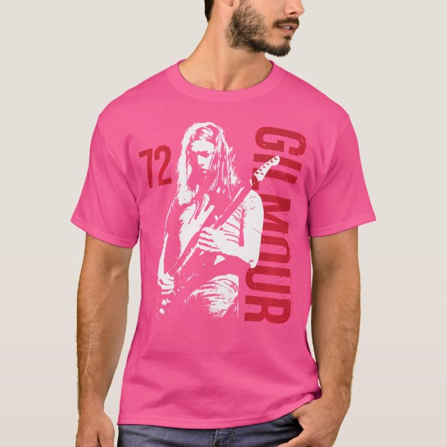 Camiseta David Gilmour - Gilmour Guitar 72 (Frente)