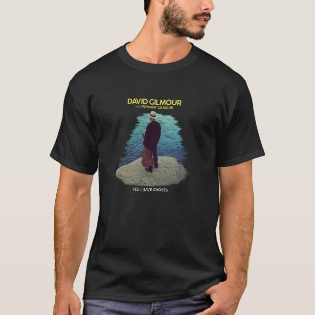 Camiseta David Gilmour Sim Eu Tenho Fantasmas (Frente)