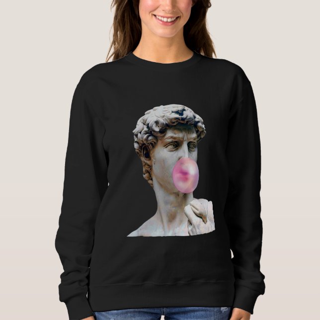 Camiseta David Michelangelo Chew Bubble Gum Statu Man W (Frente)
