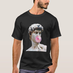 Camiseta David Michelangelo Chew Bubble Gum Statu Man W