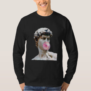 Camiseta David Michelangelo Chew Bubble Gum Statu Man W