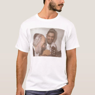 Camiseta David Orbach e rabino Shlomo Carlebach