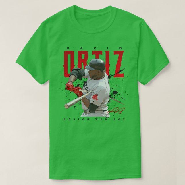 Camiseta David Ortiz (Frente do Design)