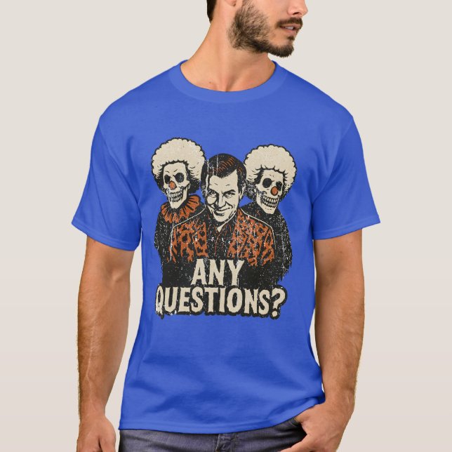 Camiseta David S. Pumpkins - Alguma Dúvida (Frente)