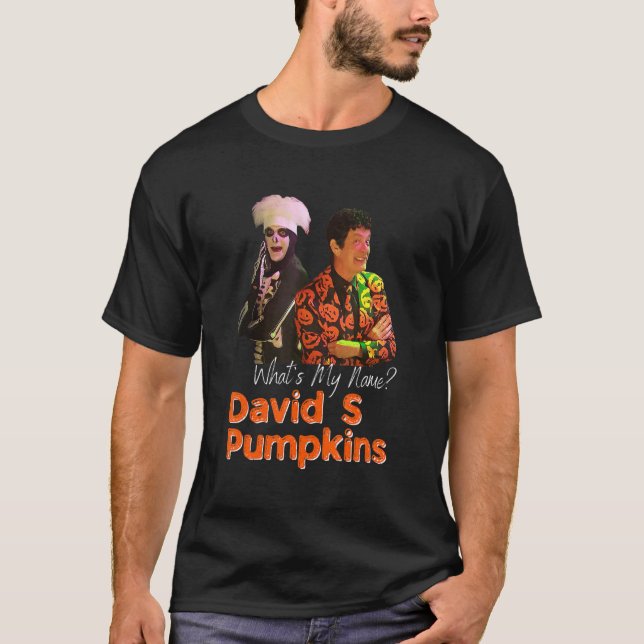 Camiseta David S Pumpkins Skeleton Men Clothing Spel (Frente)