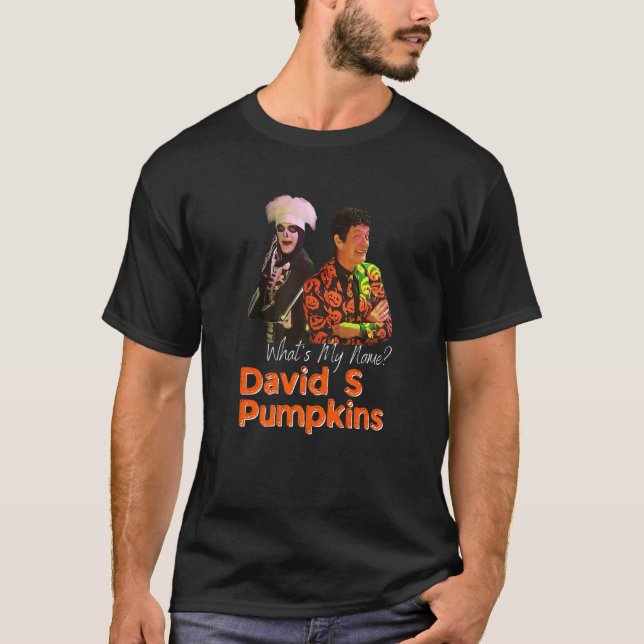 Camiseta David S Pumpkins Skeleton Men Clothing Spell (Frente)
