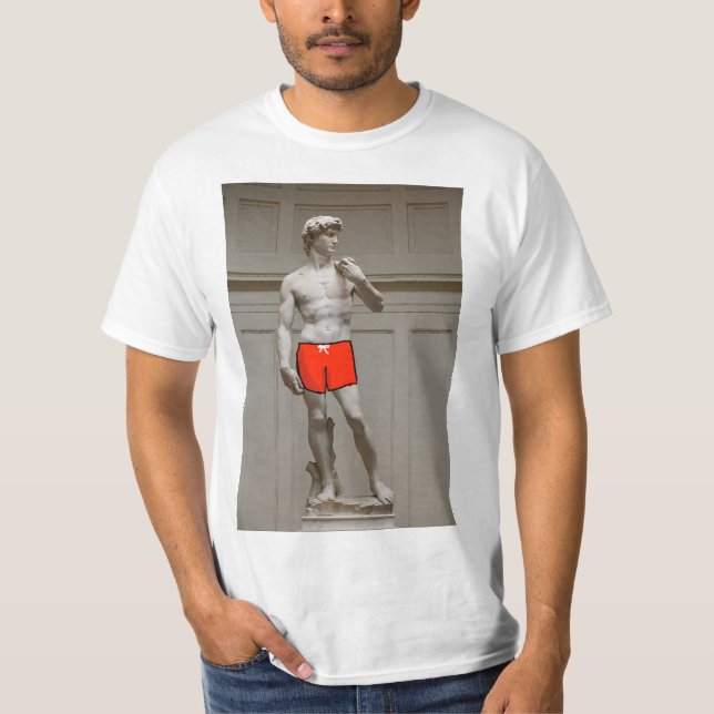 Camiseta David Statue (Frente)