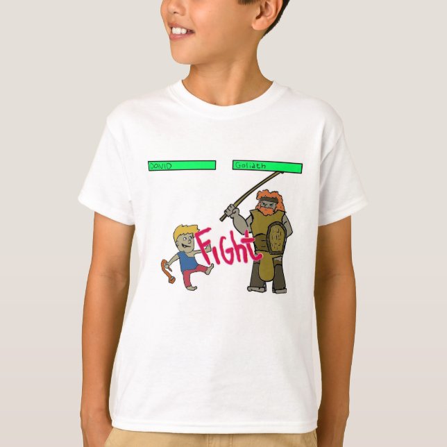 Camiseta David versus Goliath (Frente)