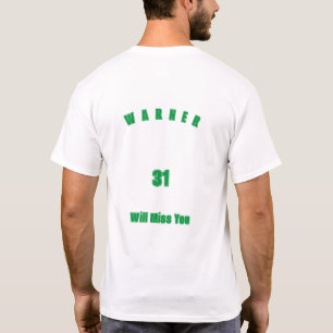 Camiseta David Warner Cricket Retirement Men-Women