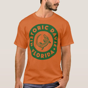 Camiseta Davie Florida Circle Green