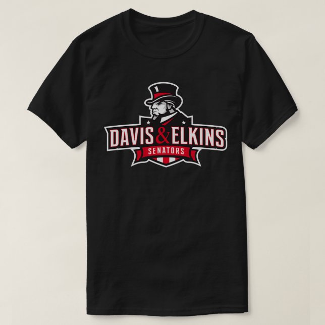Camiseta Davis amp Elkins College (Frente do Design)