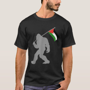 Camiseta Dawlat Filastin ou a bandeira palestina na Palesti