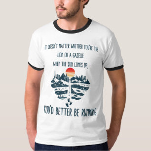 Camiseta Dawn Runner: Abrace a perseguição