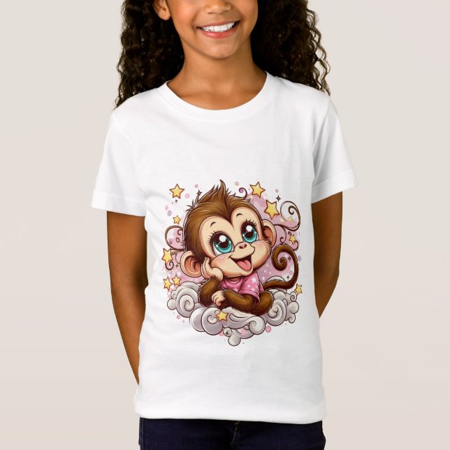 Camiseta Day Dreamer Monkey (Frente)