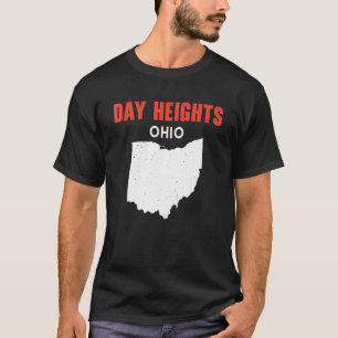 Camiseta Day Heights Ohio EUA State America Viagem Ohioan