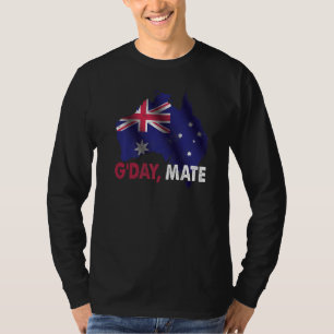 Camiseta Day Mate Good Austria Land Flag Austrália