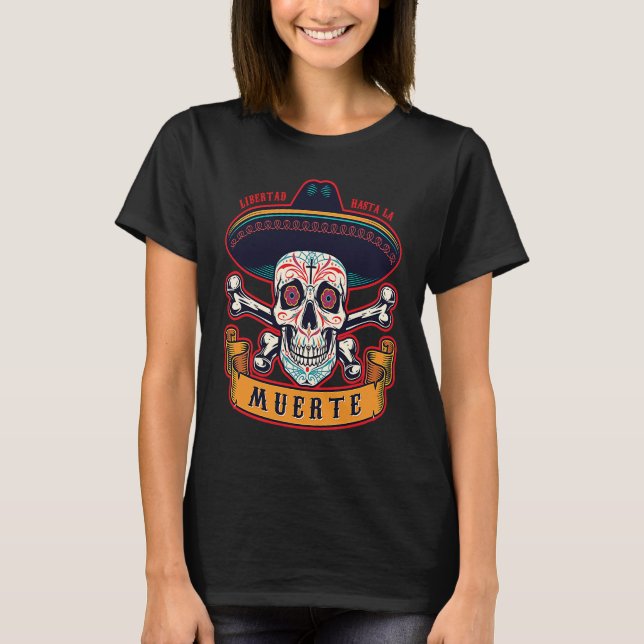 Camiseta Day Of The Dead  by Coco Miguel (Frente)