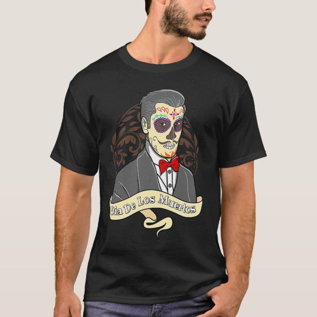 Camiseta Day of the Dead  Dia De Los Muertos (Frente)