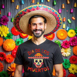 Camiseta Day of the dead, Mexican holiday