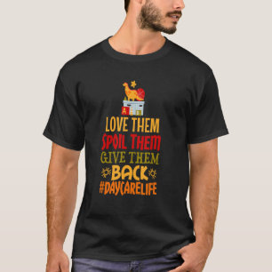 Camiseta Daycare Kindergarten Docetinho na pré-escola Tea