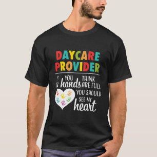 Camiseta Daycare Provider Hoodie Apreciação de Presente Chi