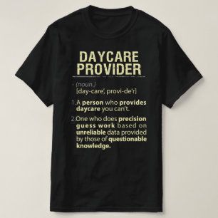 Camiseta Daycare Provider Real American Definition