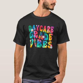 Camiseta Daycare Vibes Primeiro Dia De Volta Para O Colo De