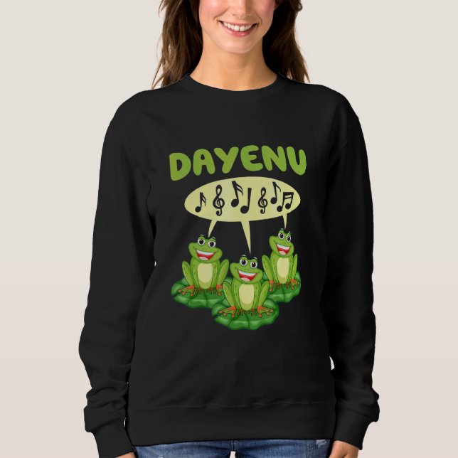 Camiseta Dayenu Sapos Pesach Passover (Frente)