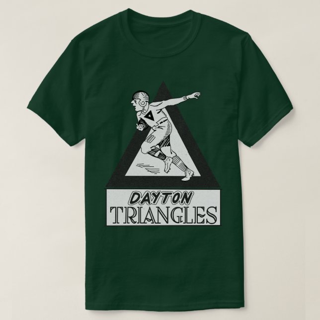 Camiseta Dayton com defeito triângulos 1920 (Frente do Design)