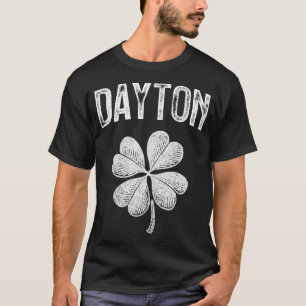 Camiseta Dayton Ohio Retro Dia de São Patrício Vintage Sham
