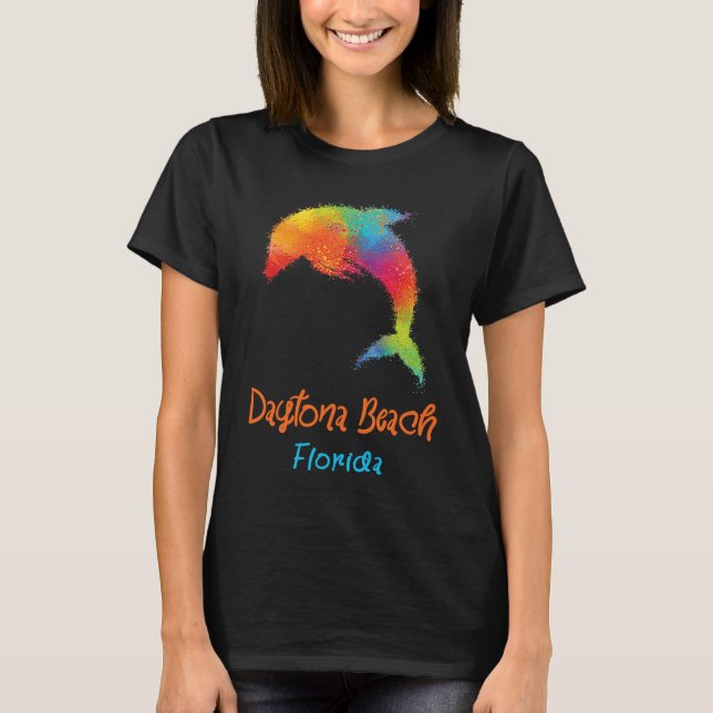 Camiseta Daytona Beach  Florida  Souvenir  1 (Frente)