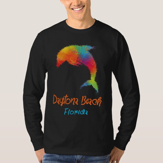 Camiseta Daytona Beach  Florida  Souvenir  1 (Frente)