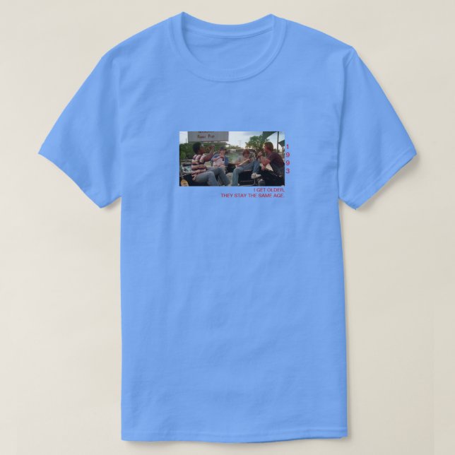 CAMISETA DAZED AND CONFUSED, 1993 (Frente do Design)