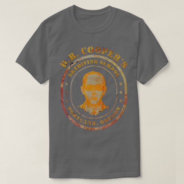 Camiseta DB Cooper (Frente do Design)