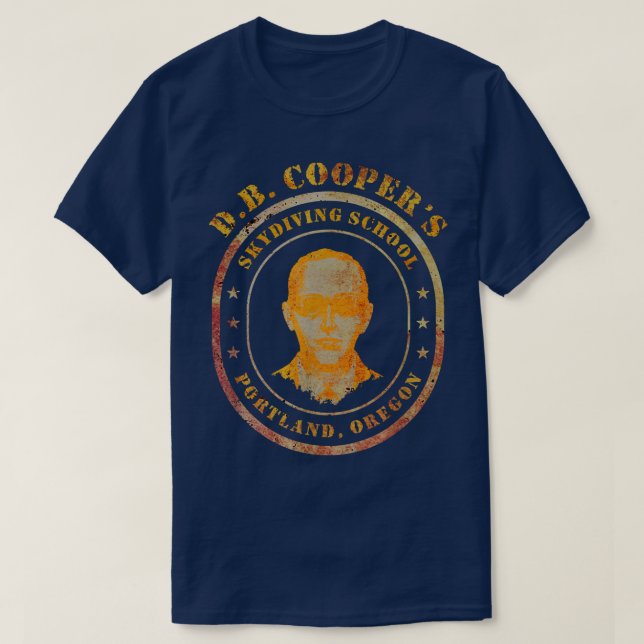 Camiseta DB Cooper (Frente do Design)