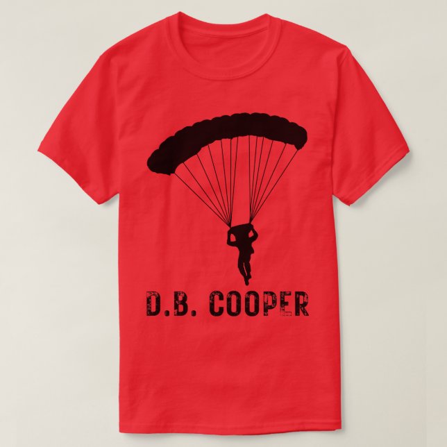 Camiseta DB Cooper 3 (Frente do Design)
