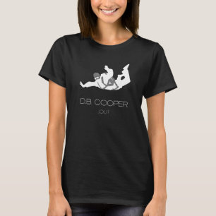 Camiseta Db Cooper Fora   Saltando do Ladrão de Banco