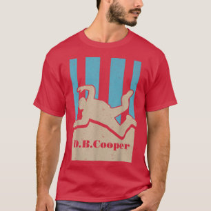Camiseta DB Cooper legal mistério não solucionado retro-ida