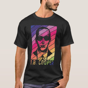 Camiseta Db Cooper Vintage Rainbow 1971 Skyjacking Heist Hi