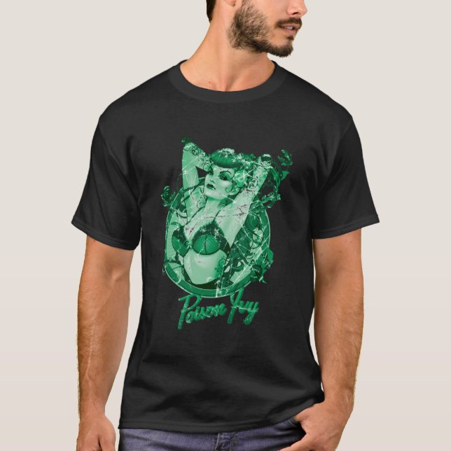 Camiseta Dc Bombshell Poison Ivy Character (Frente)