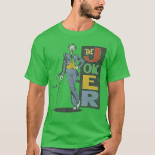 Camiseta DC Comics Batman O Coringa Sorriso Estilo Vintage 