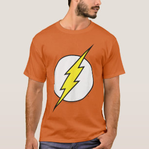 Camiseta DC Comics Flash Grande Logotipo no Peito Clássico 