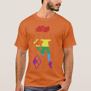 Camiseta DC Comics Orgulho Liga da Justiça Harley Quinn Arc