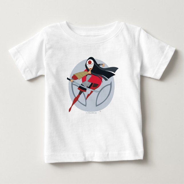 Camiseta DC Super Hero Girls Katana (Frente)