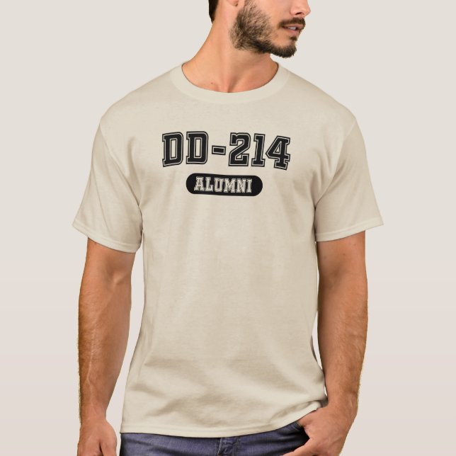 CAMISETA DD-214 ALUMNI (Frente)